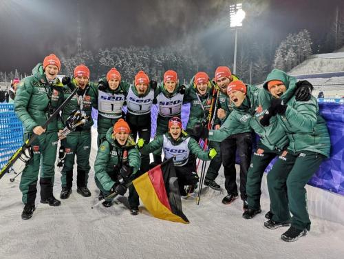 Juniorenweltmeister Team nordische Kombination Finnland Lathi 2019